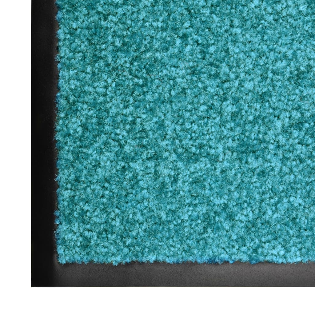 Перима изтривалка, синьо-зелена, 60x180 см