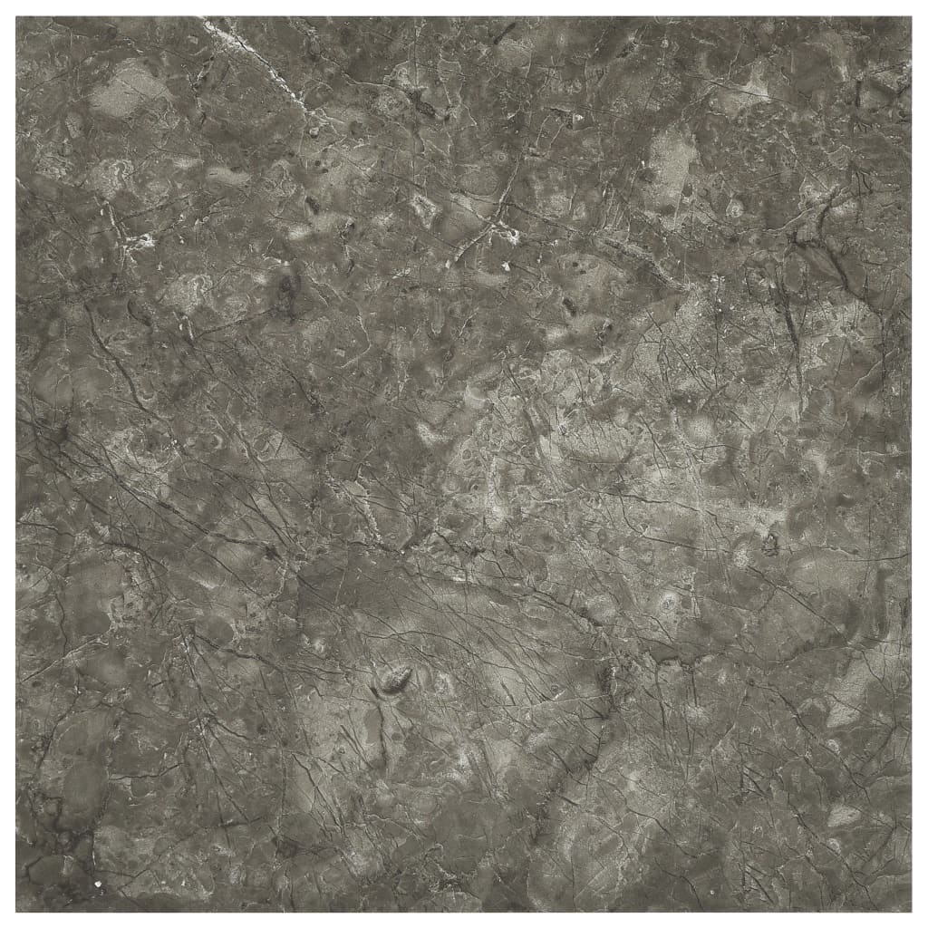 Самозалепващи подови дъски, 55 бр, PVC, 5,11 кв.м., сиви