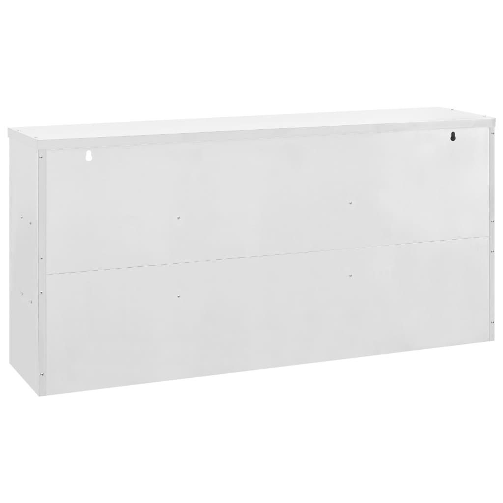 Кухненски стенен шкаф, 150x40x75 см, неръждаема стомана