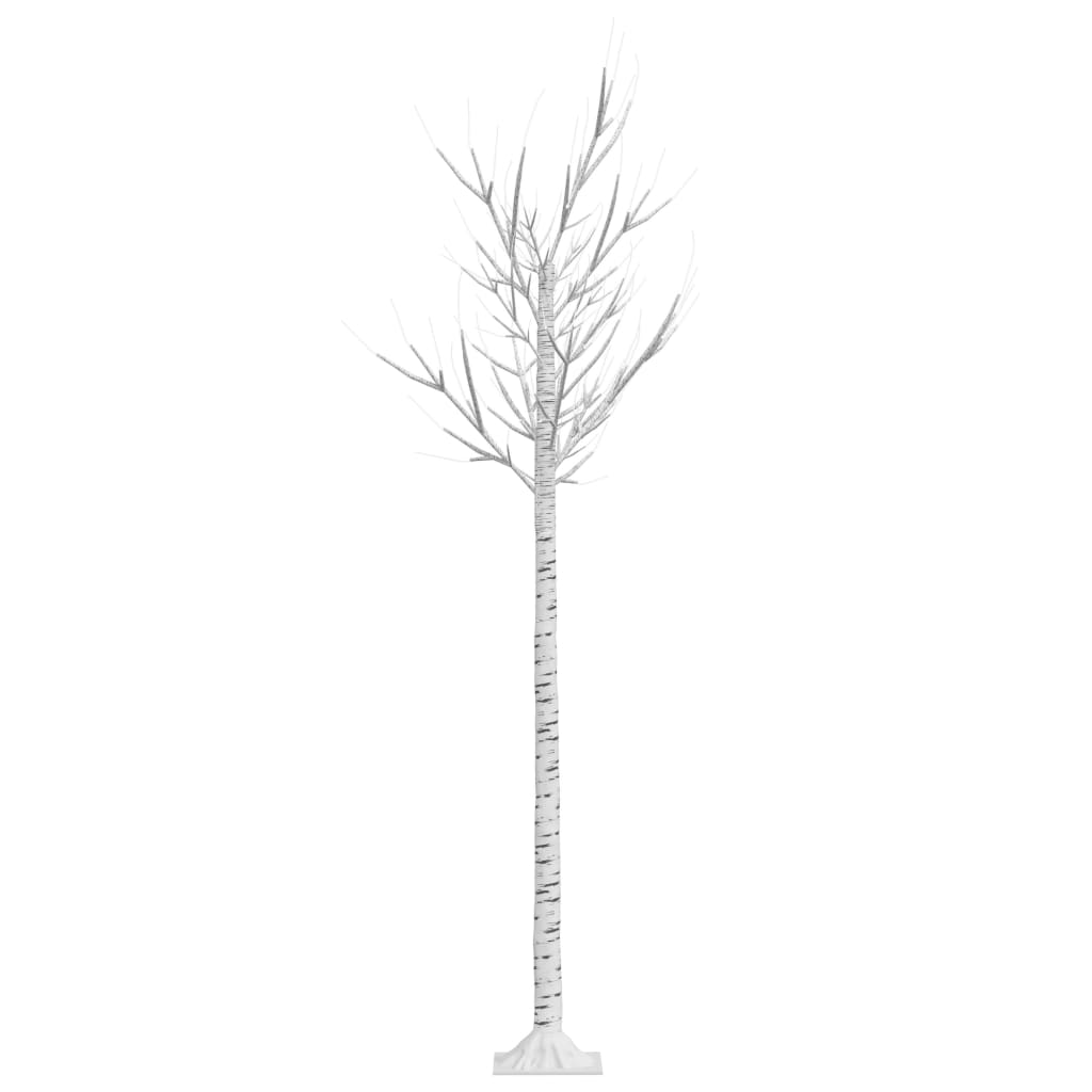 Коледно дърво 180 LED 1,8 м студено бяло върба закрито/открито