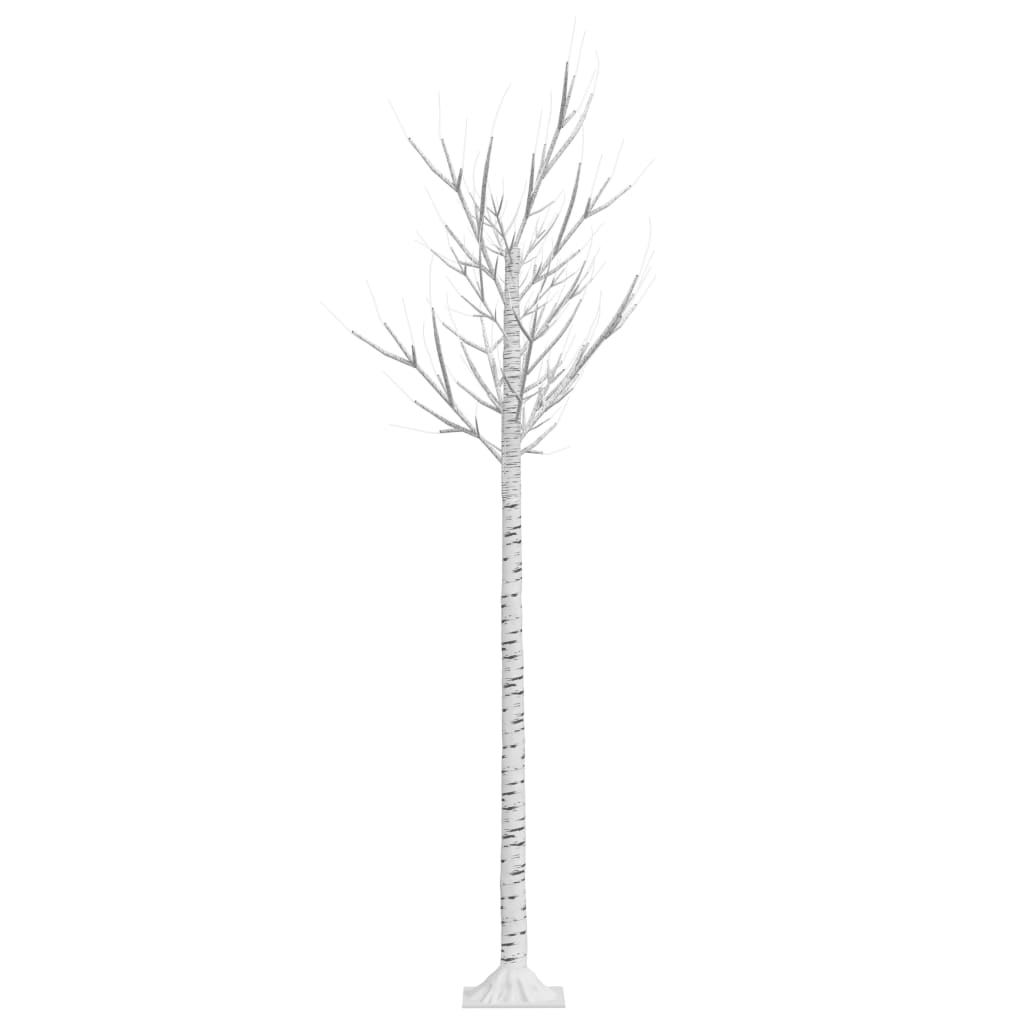 Коледно дърво 180 LED 1,8 м синьо върба за закрито/открито