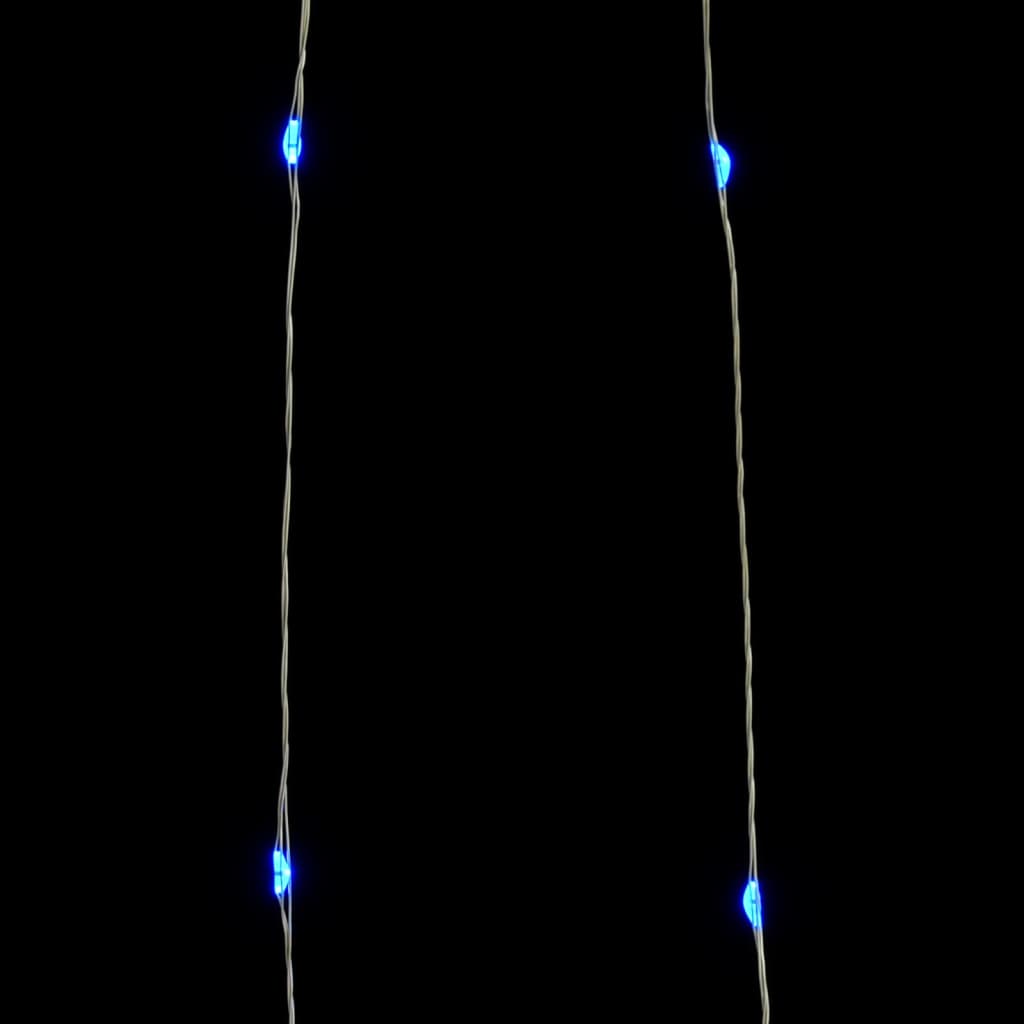 LED стринг със 150 светодиода, син, 15 м