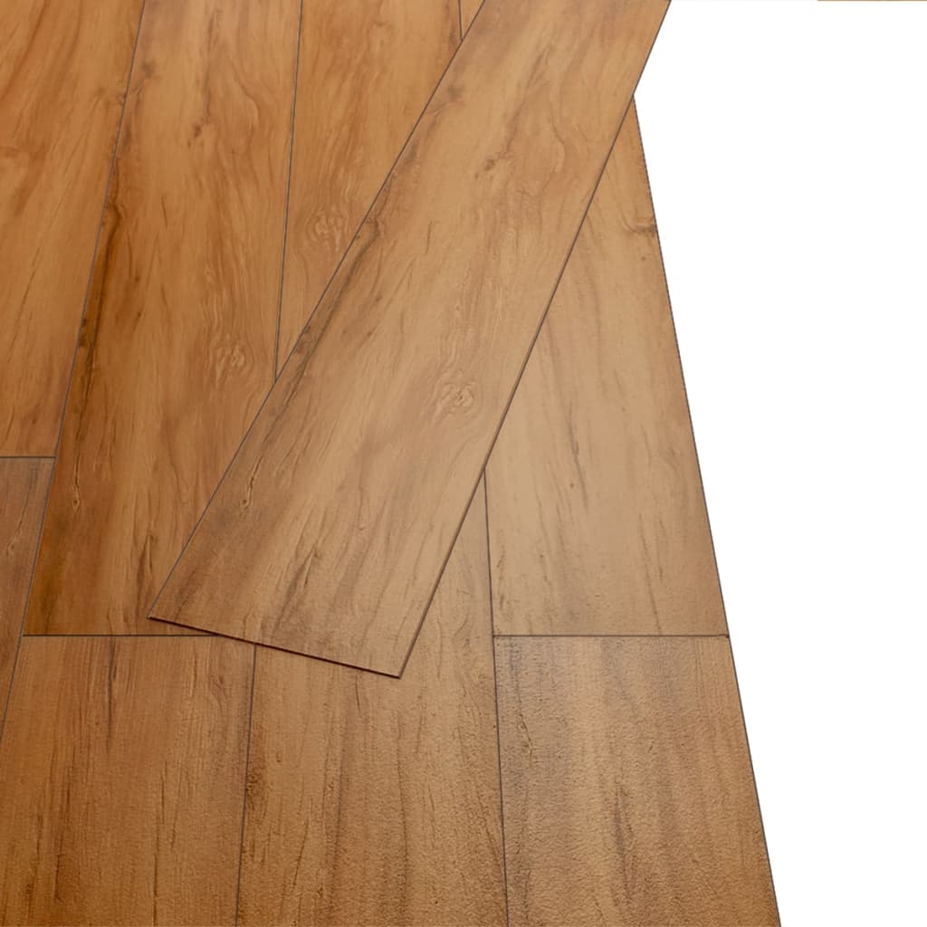 Самозалепващи подови дъски от PVC 5,21 кв.м. 2 мм натурален бряст