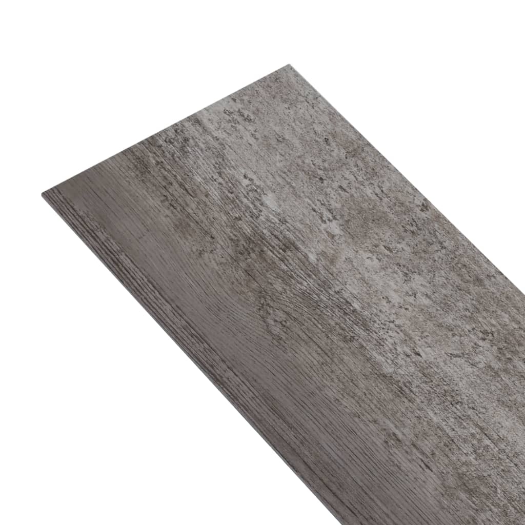 Самозалепващи подови дъски от PVC 5,21 м² 2 мм дървесни шарки