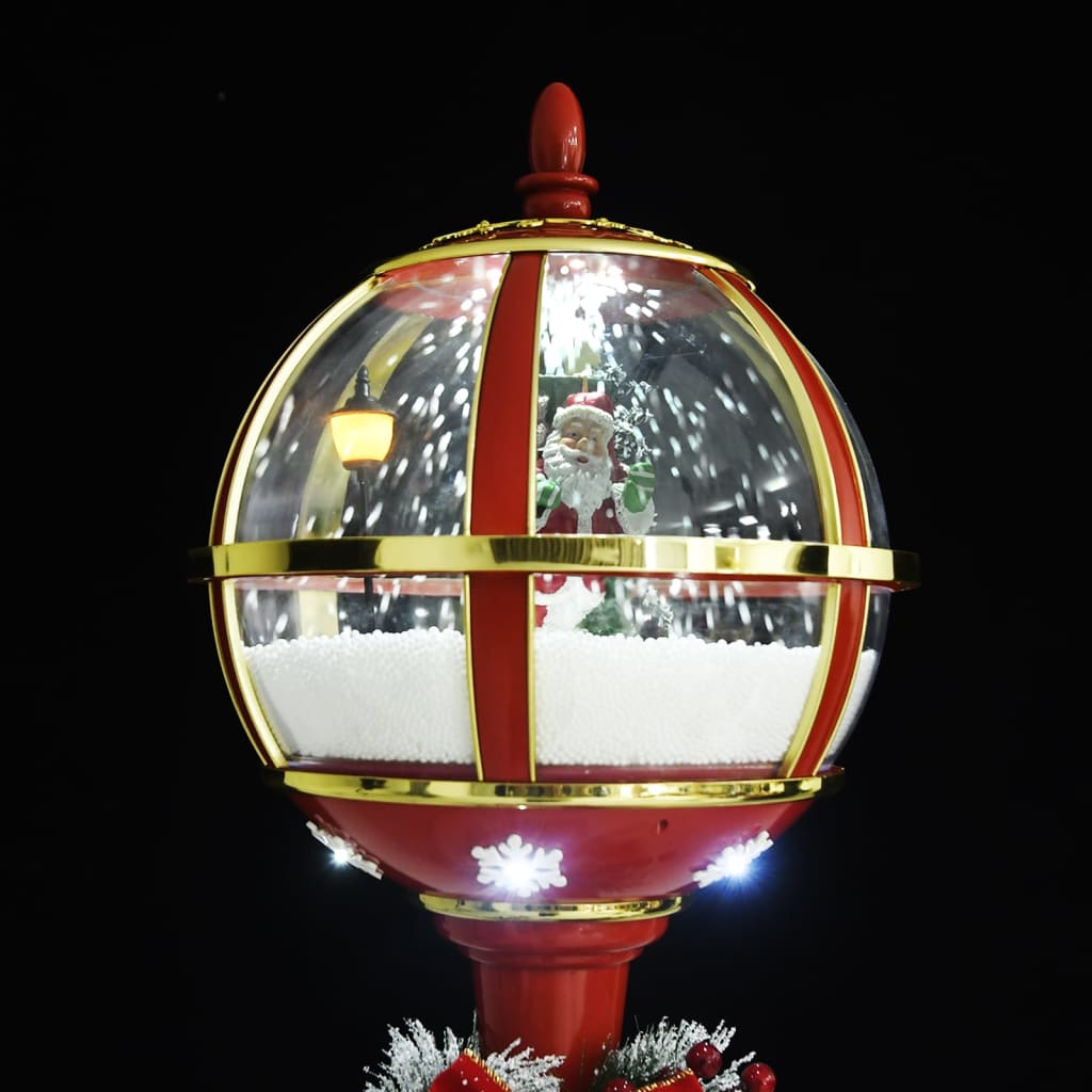 Коледна улична лампа с Дядо Коледа, 175 см, LED