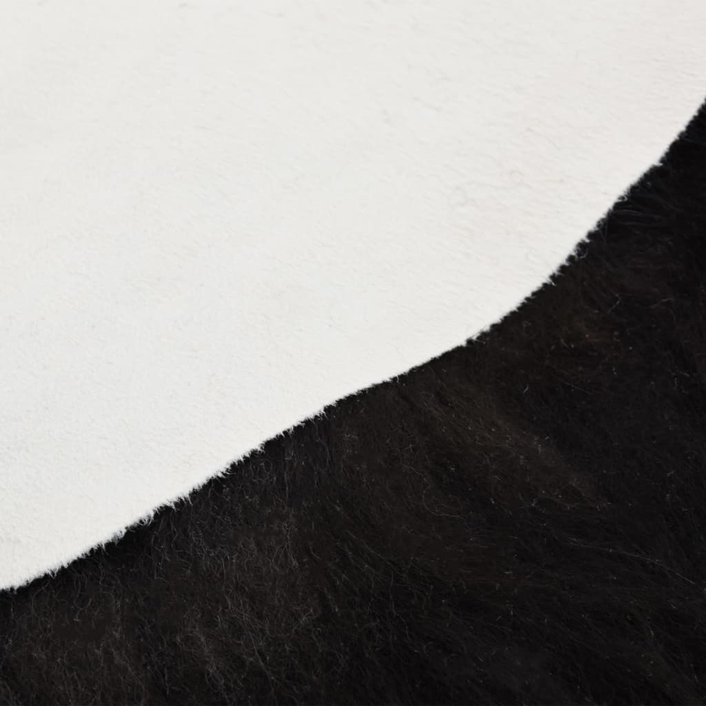 Покривало за стол от исландска овча кожа черно 70x110 см