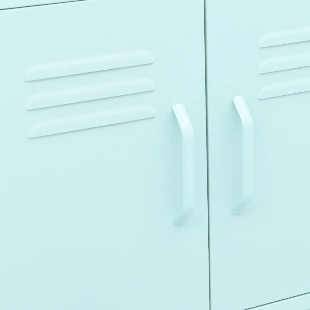 Шкаф за съхранение, мента, 60x35x56 см, стомана