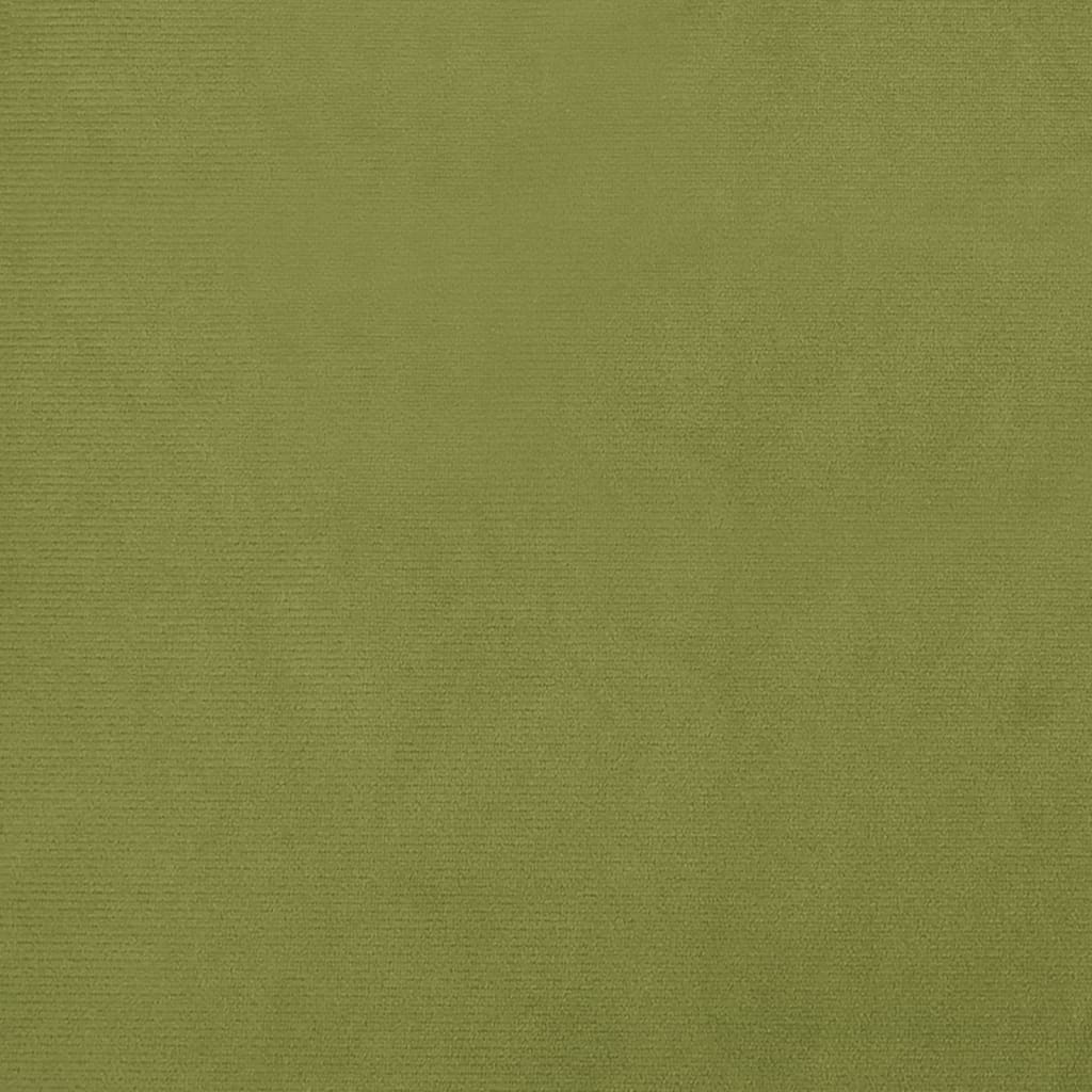 Табуретка, светлозелена, 78x56x32 см, кадифе