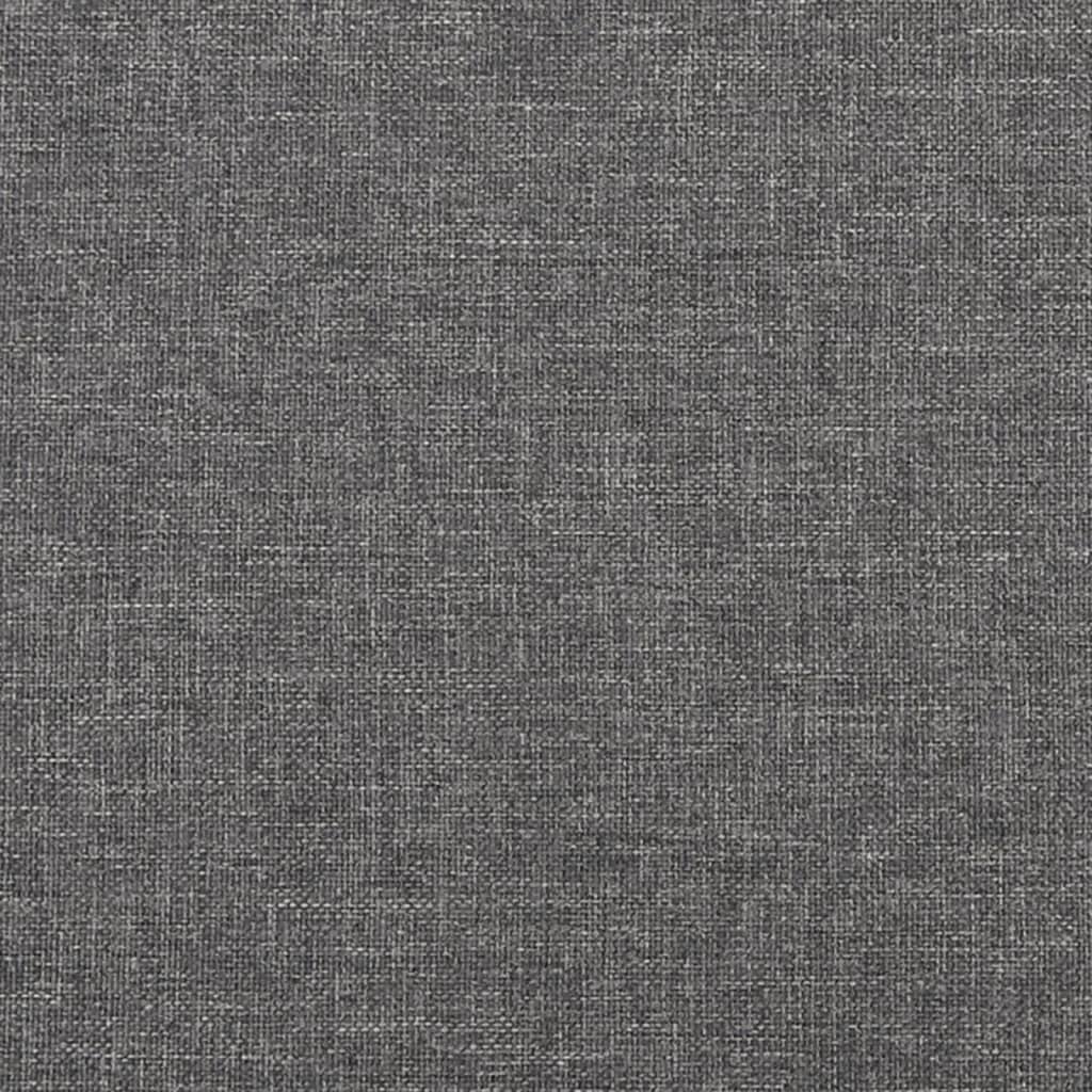 Табуретка, светлосива, 60x60x39 см, текстил