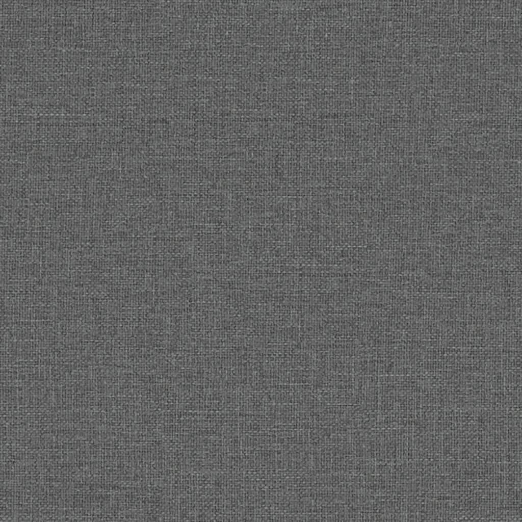 Пейка, тъмносива, 110x40x70 см, текстил
