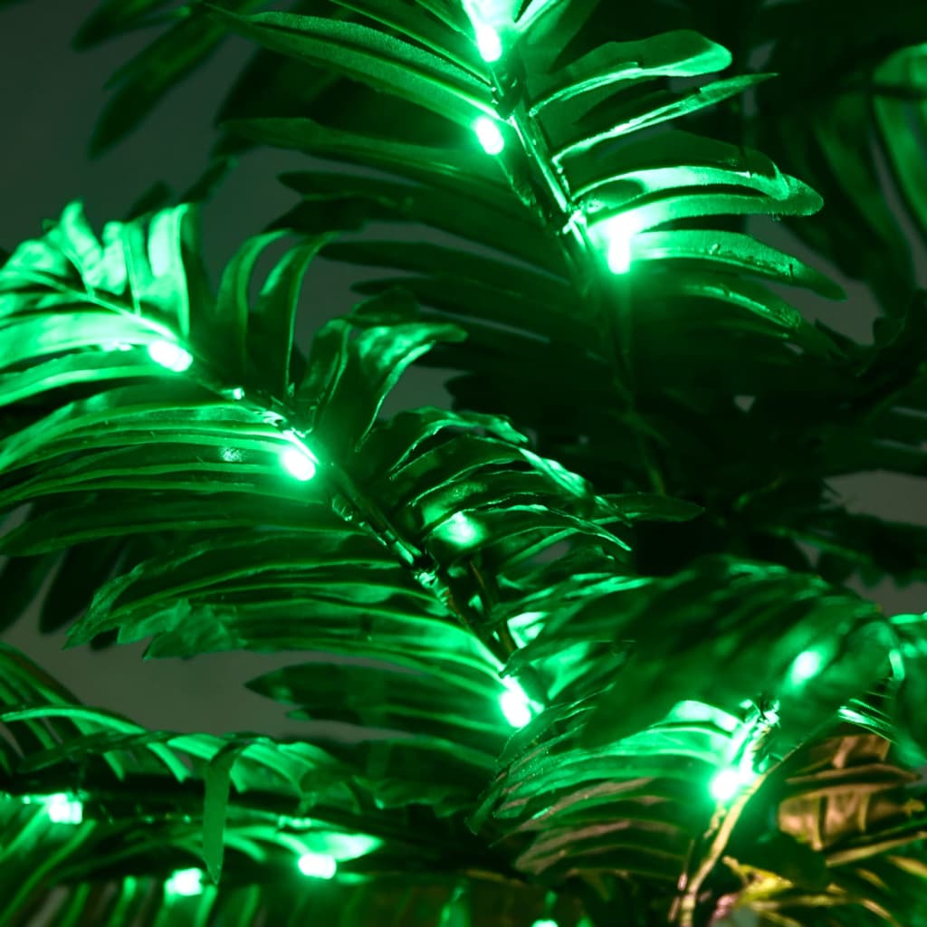 LED палмово дърво топло бяло 192 светодиода 300 см