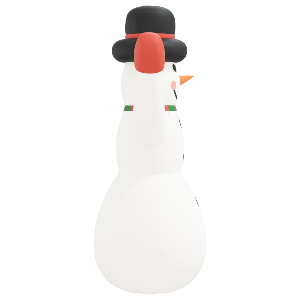 Надуваем снежен човек с LED 1000 см