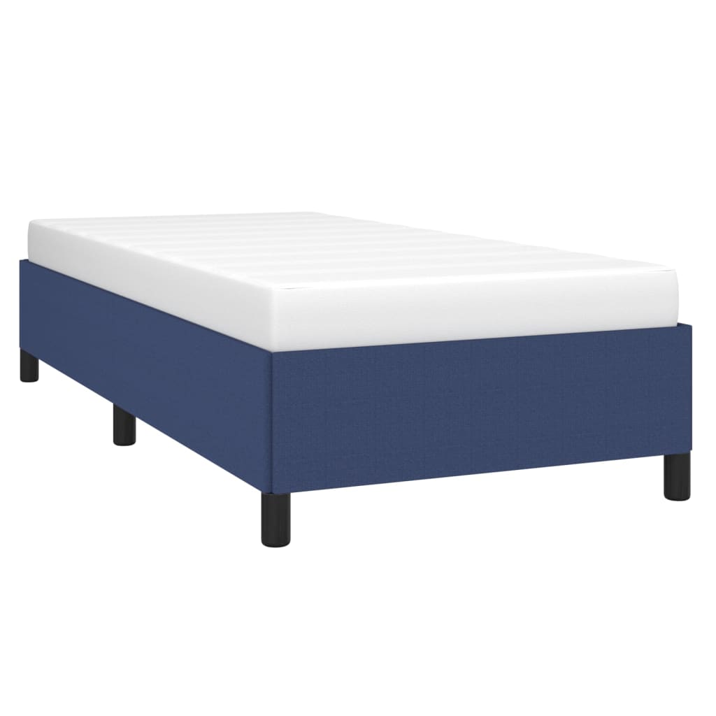 Рамка за легло синя 80x200 см плат