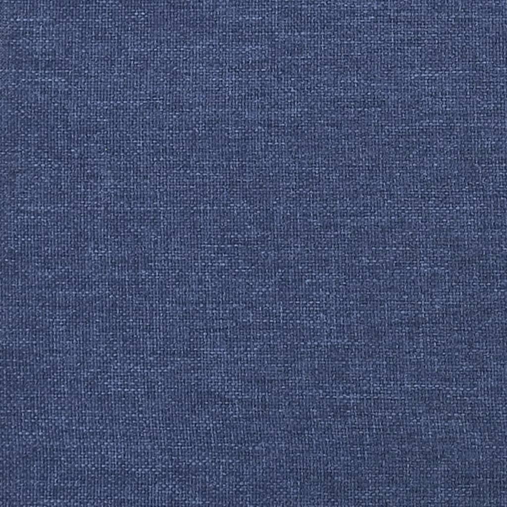 Рамка за легло синя 100x200 см плат
