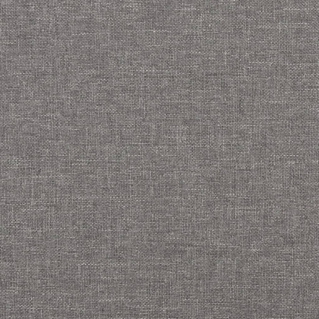 Табуретка, светлосива, 60x50x41 см, текстил