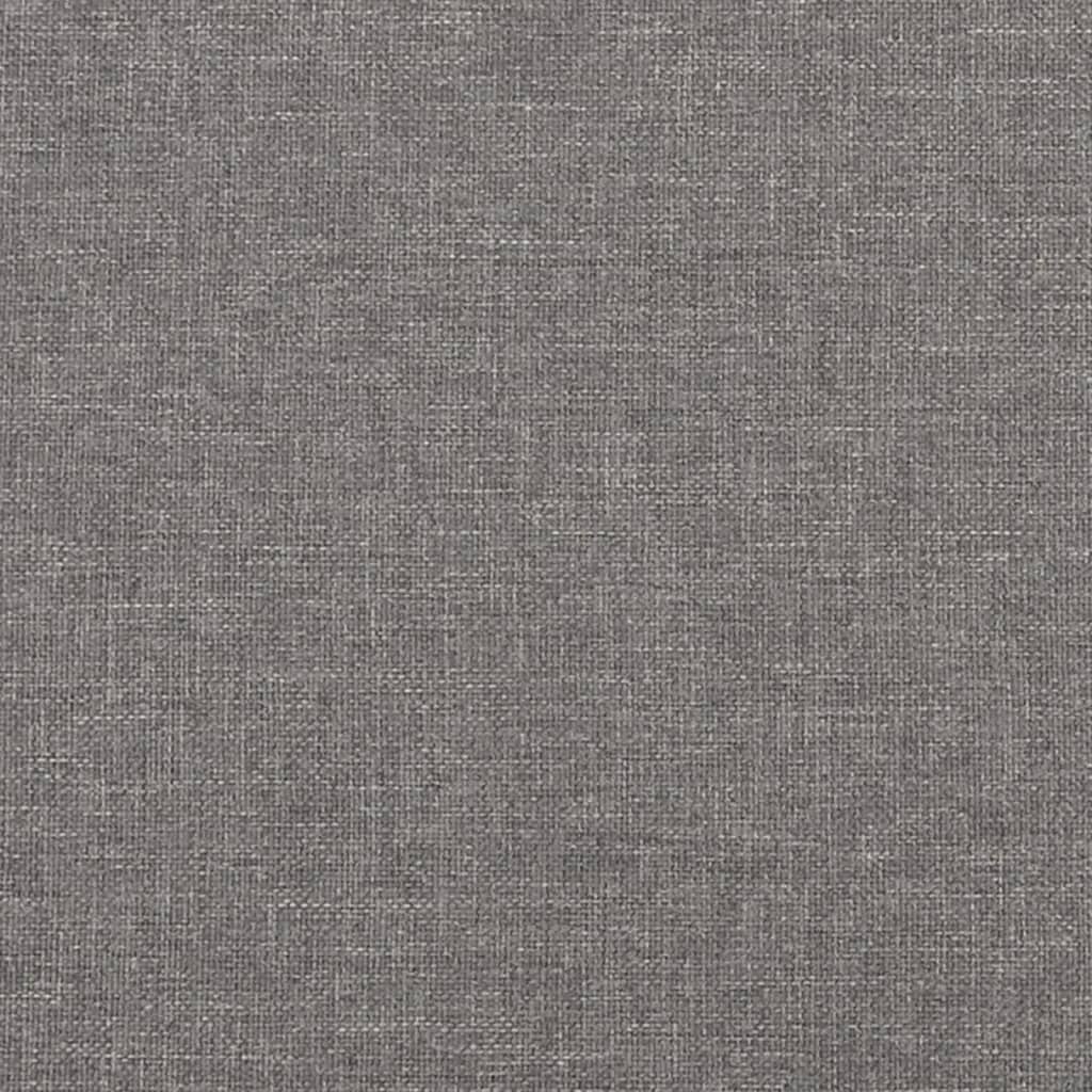 Табуретка, светлосива, 60x50x41 см, текстил