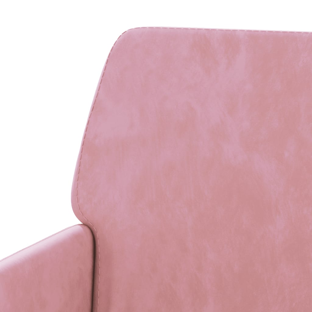 Кресло, розово, 62x79x79 см, кадифе