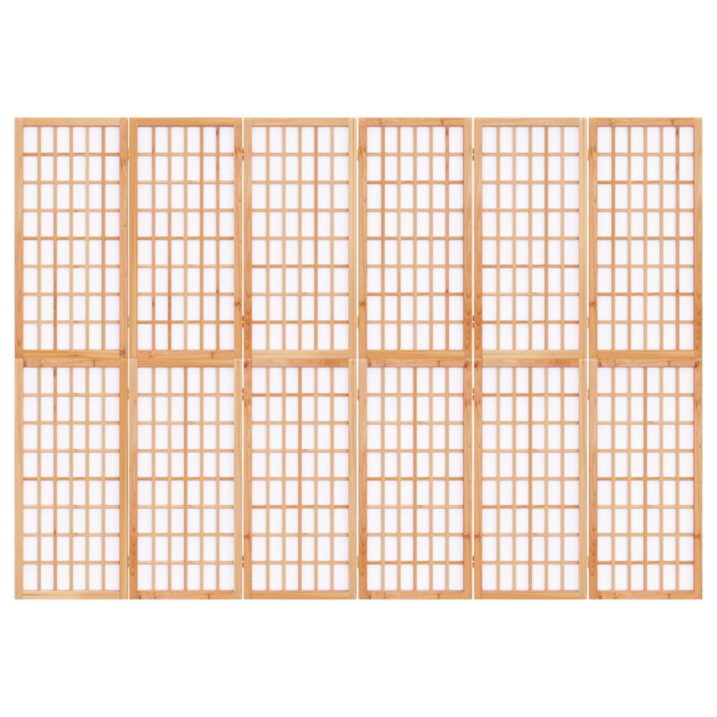 Параван за стая, 6 панела, в японски стил, 240x170 cм