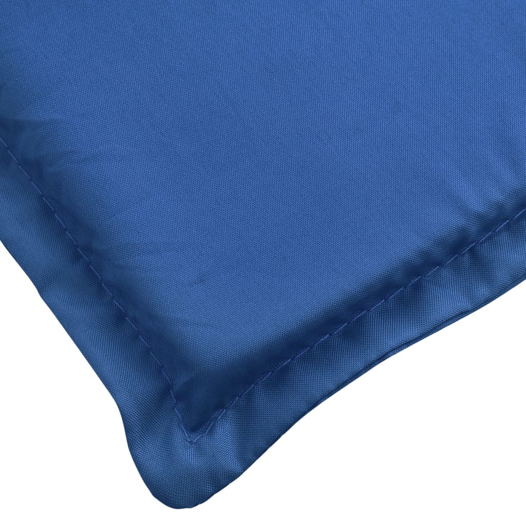 Възглавница за шезлонг, кралско синя, 180x60x3 см, Оксфорд плат