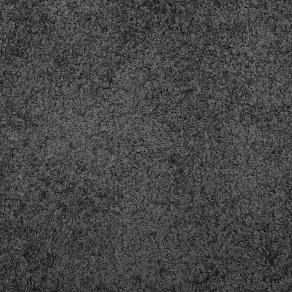 Шаги килим с дълъг косъм, модерен, антрацит, 240x340 см