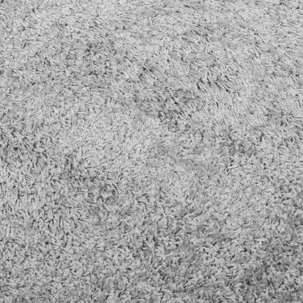 Шаги килим с дълъг косъм, модерен, сив, 160x230 см