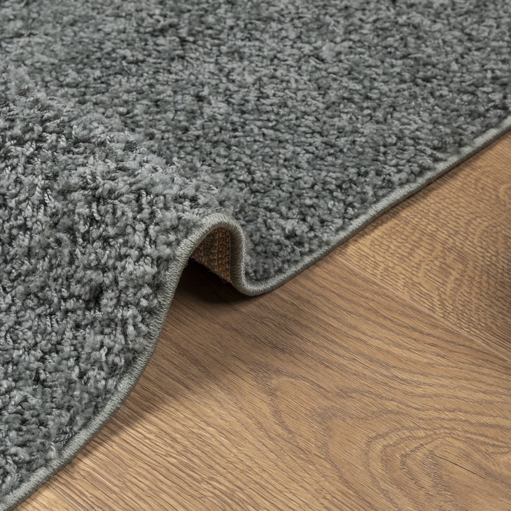 Шаги килим с дълъг косъм, модерен, зелен, 200x280 см