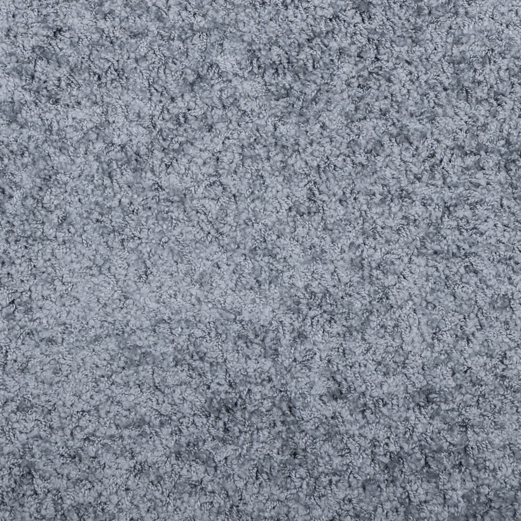 Шаги килим с дълъг косъм, модерен, син, 240x340 см