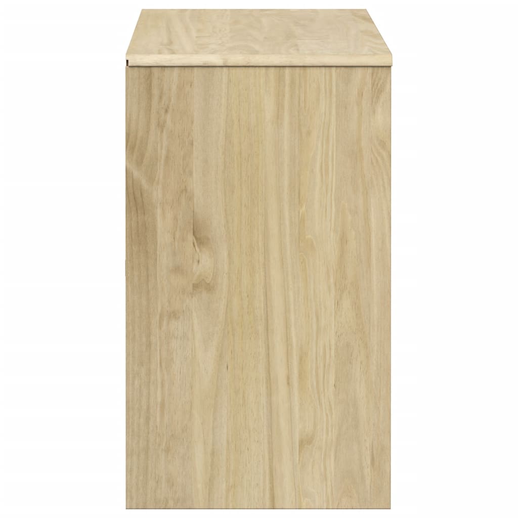 Шкаф с чекмеджета SAUDA, дъб, 111x43x73,5 см, бор масив