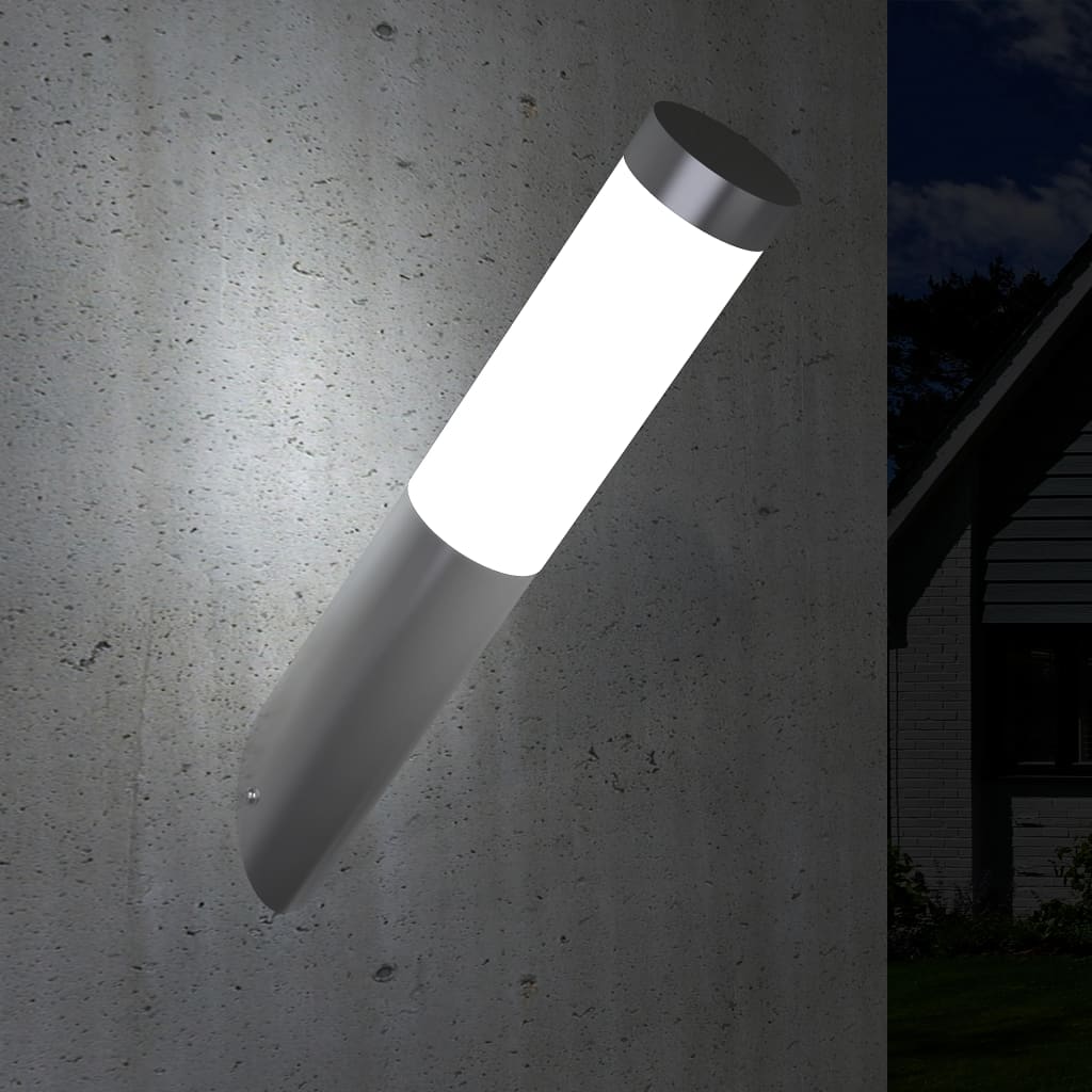 Лампа за стена от неръждаема стомана, водоустойчива