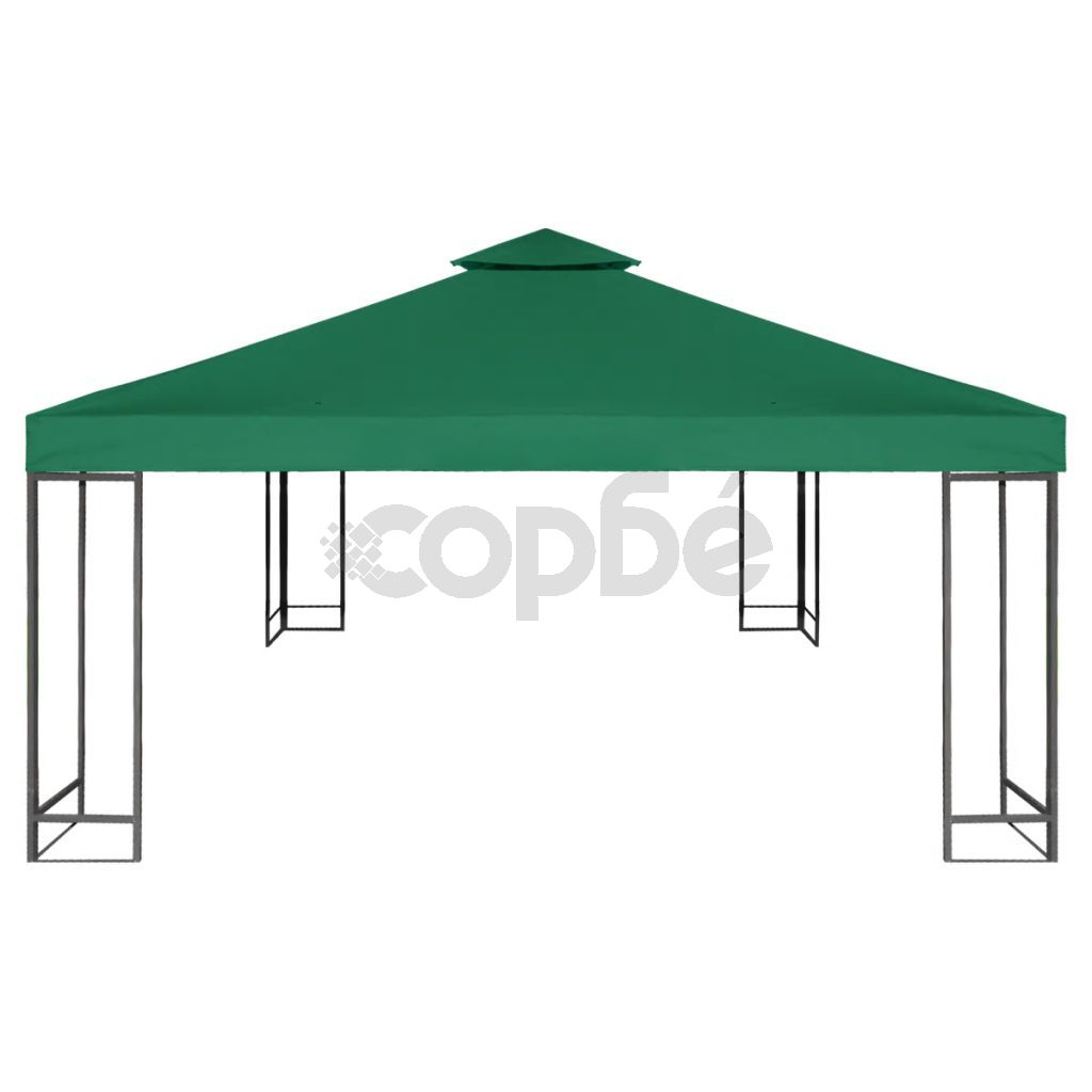 Покривало за шатра, резервно, зелено, 310 гр/кв.м., 3х3 м