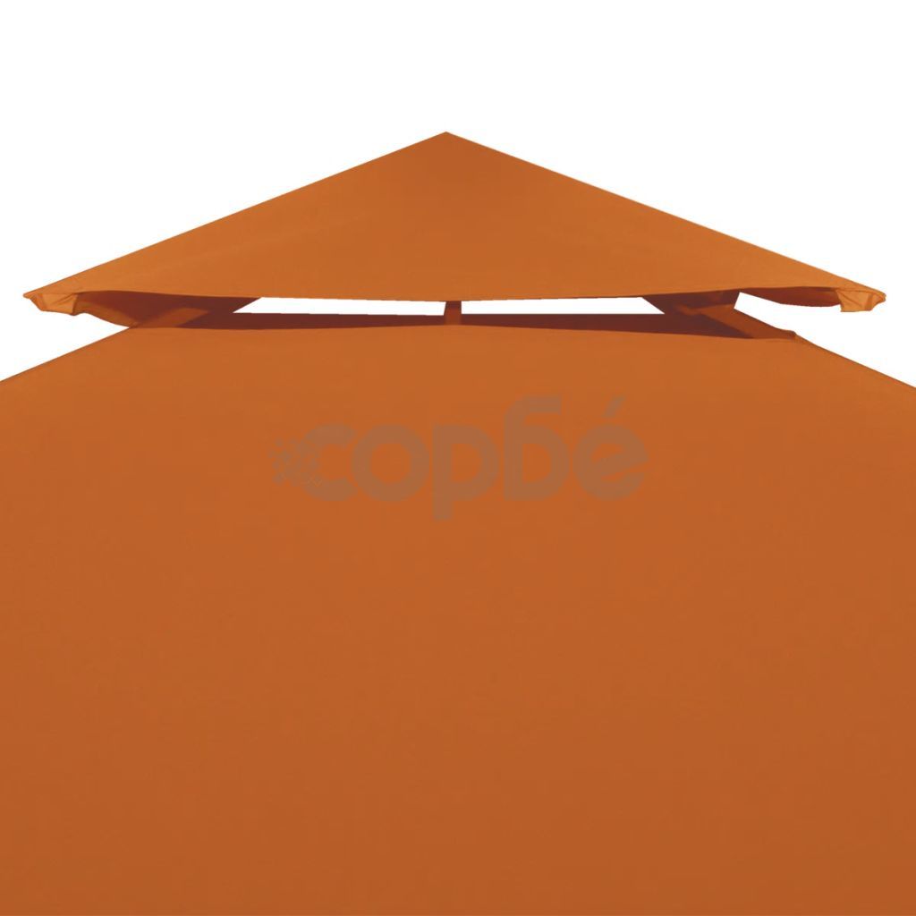 Покривало за шатра, резервно, оранжево, 310 гр/кв.м., 3х3 м