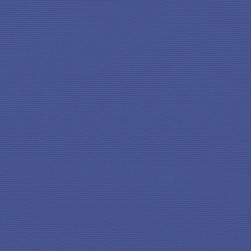 Прибираща се странична тента, синя, 120x600 см