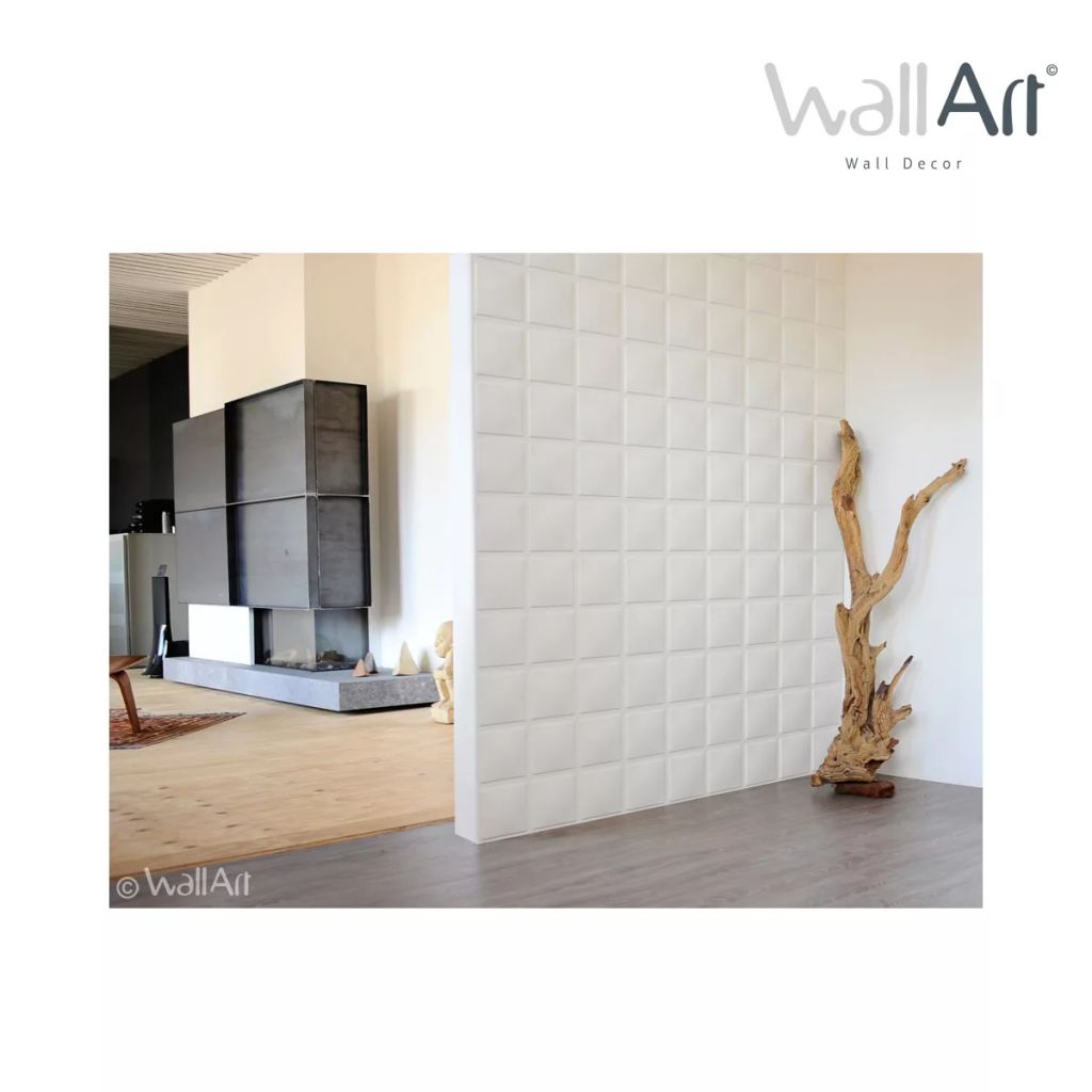 WallArt Стенни 3D панели Cubes, 12 бр, GA-WA07