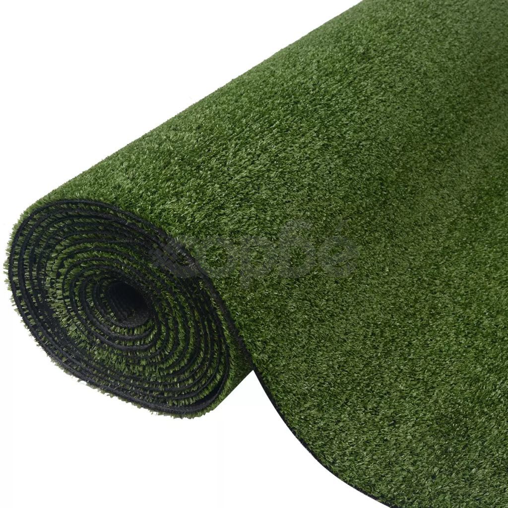 Изкуствена трева, 1x5 м / 7-9 мм, зелена