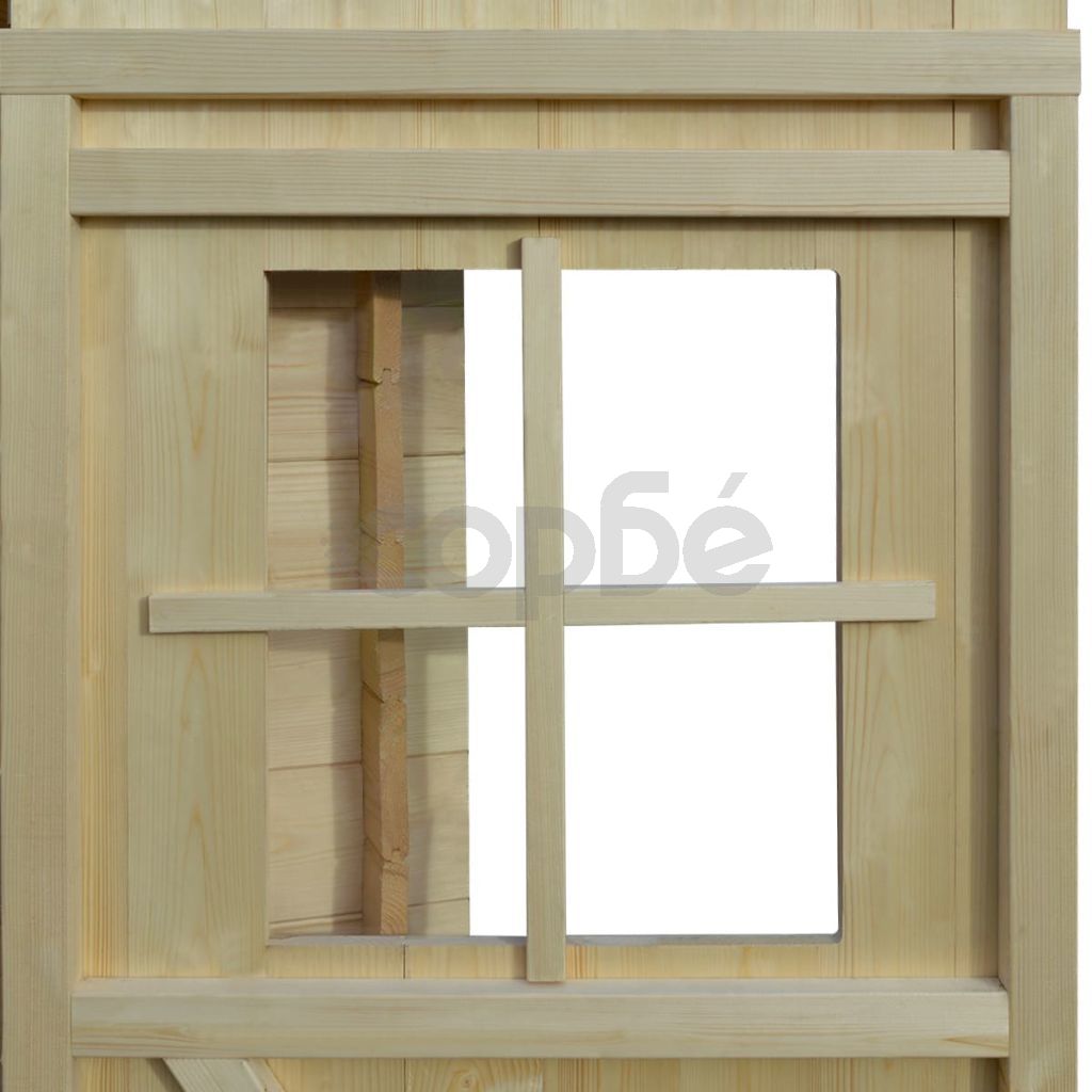 Градинска барака, 2x1 м, 19 мм, дървена