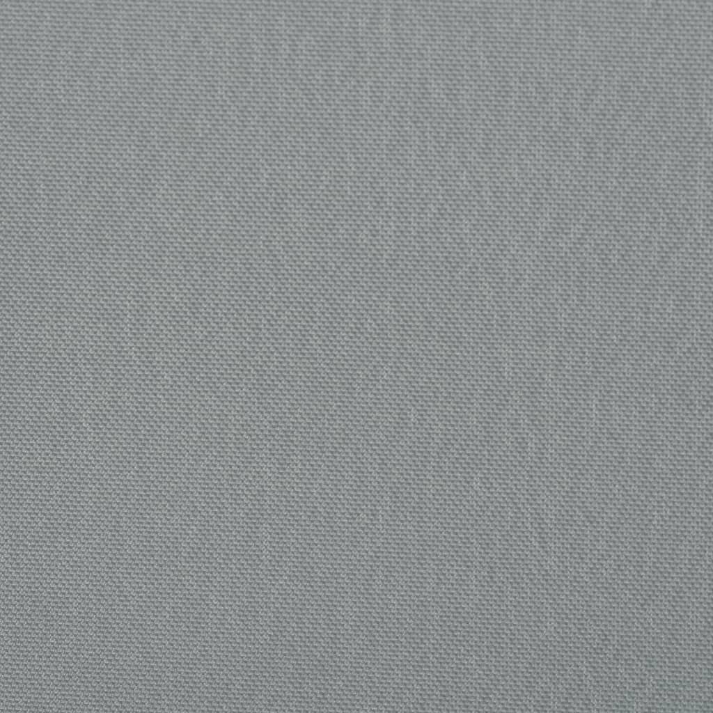 Сгъваема странична тента за тераса, сива, 400x200 см