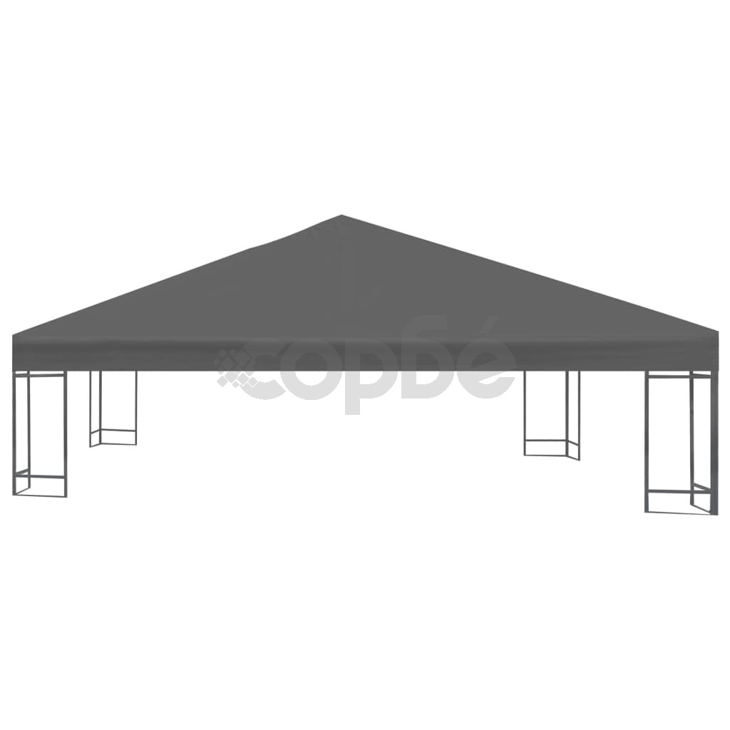 Покрив за шатра, 310 г/кв.м., 3x3 м, сив