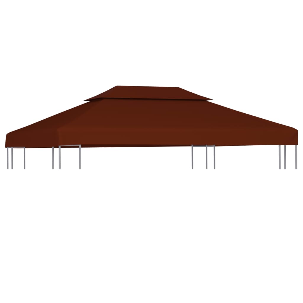 Двоен покрив за шатра, 310 г/кв.м., 4x3 м, теракота