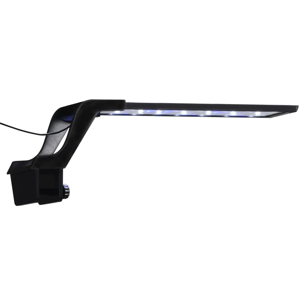 LED лампа за аквариум със скоба, 35-55 см, синьо и бяло