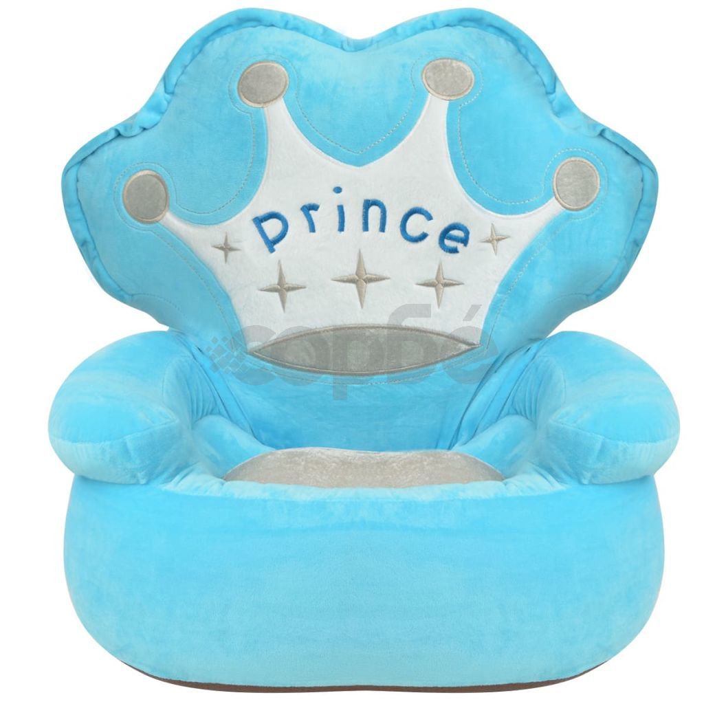 Плюшен детски стол, Prince, син 