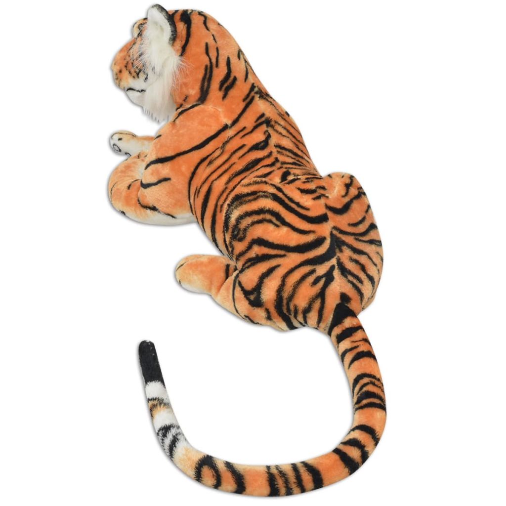 Плюшена детска играчка тигър кафява XXL