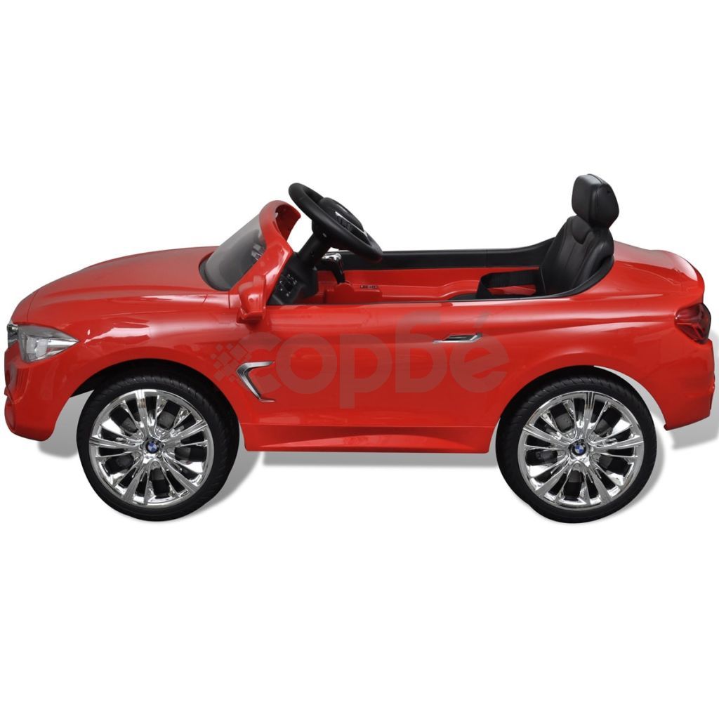 Детска кола BMW с акумулаторна батерия и дистанционно, червена