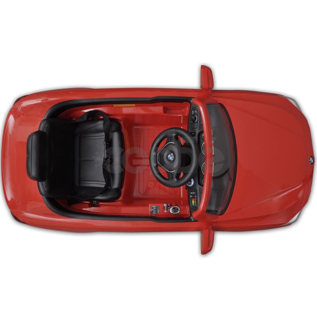 Детска кола BMW с акумулаторна батерия и дистанционно, червена
