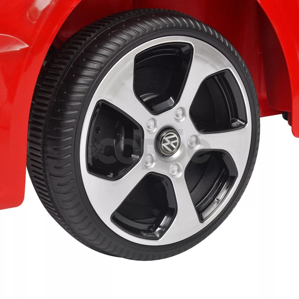 детска кола VW Golf GTI 7с дистанционно управление, червена