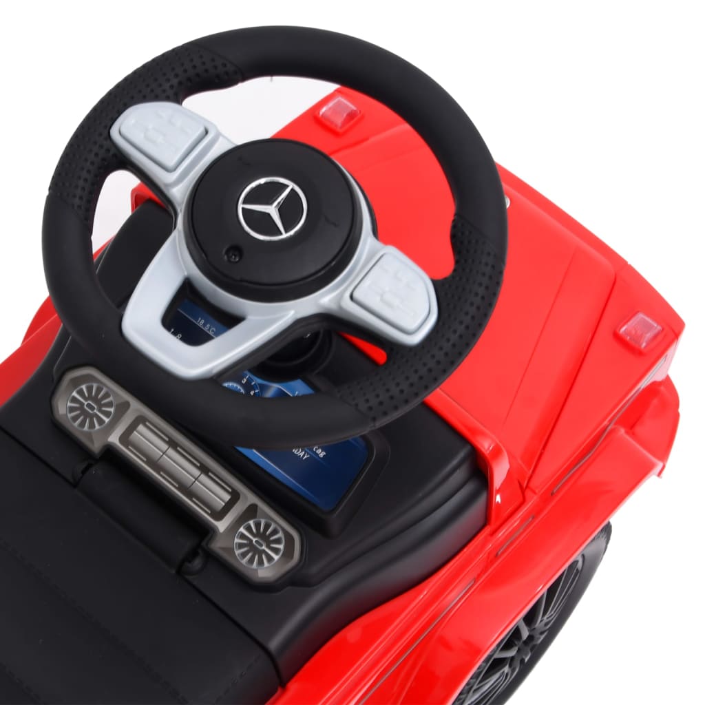 Количка за бутане Mercedes Benz G63 червена
