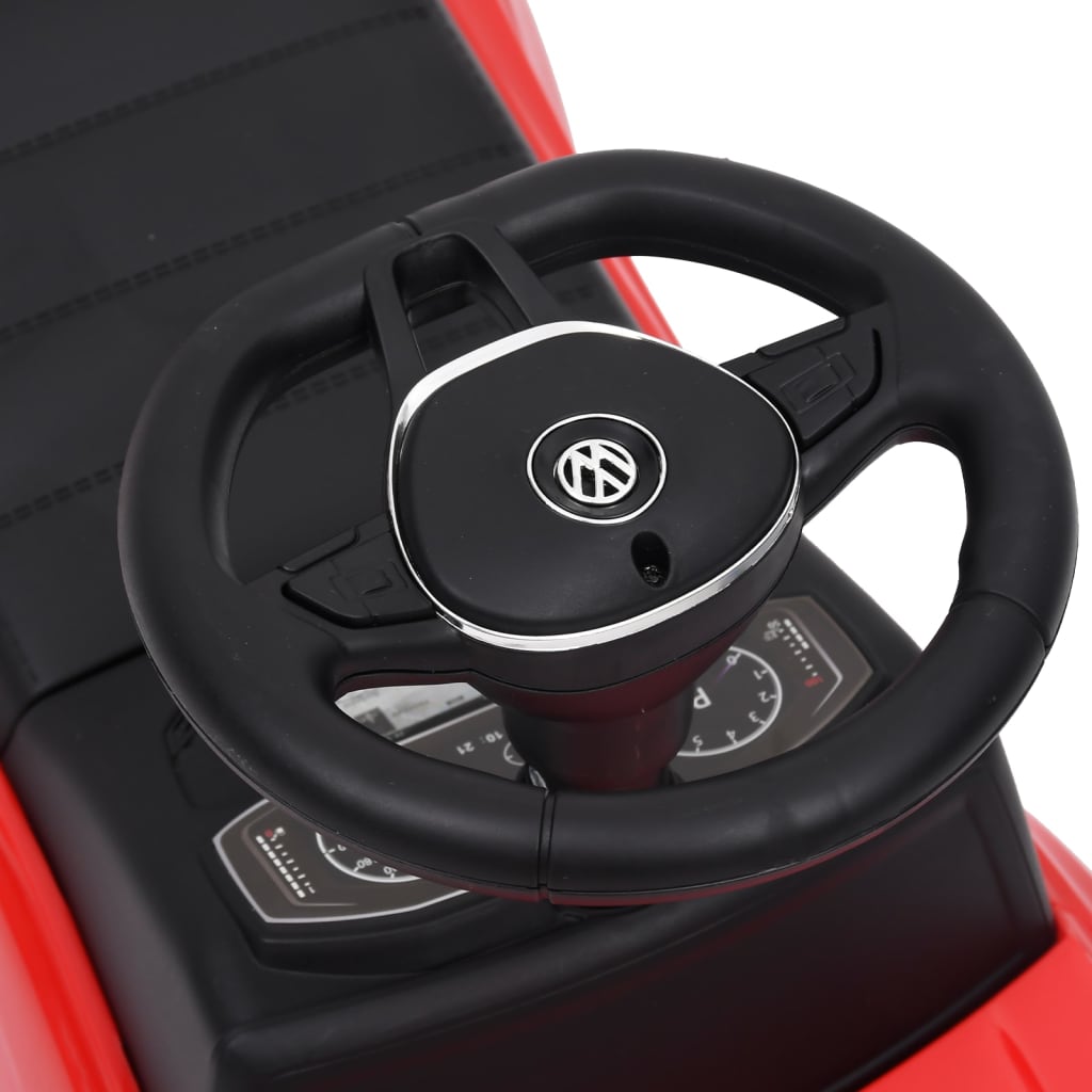 Кола за бутане Volkswagen T-Roc, червена