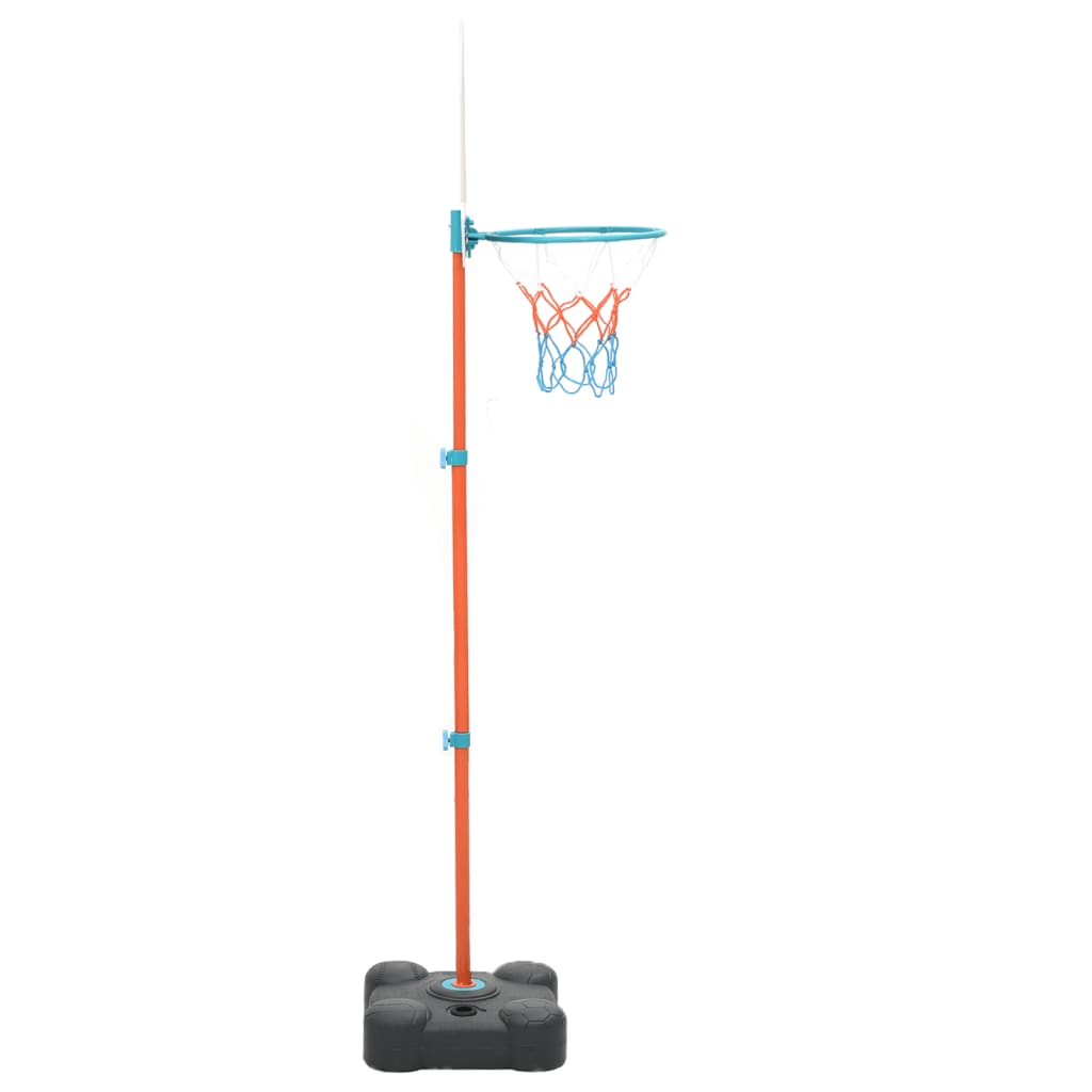 Преносим баскетболен комплект, регулируем, 109-141 см