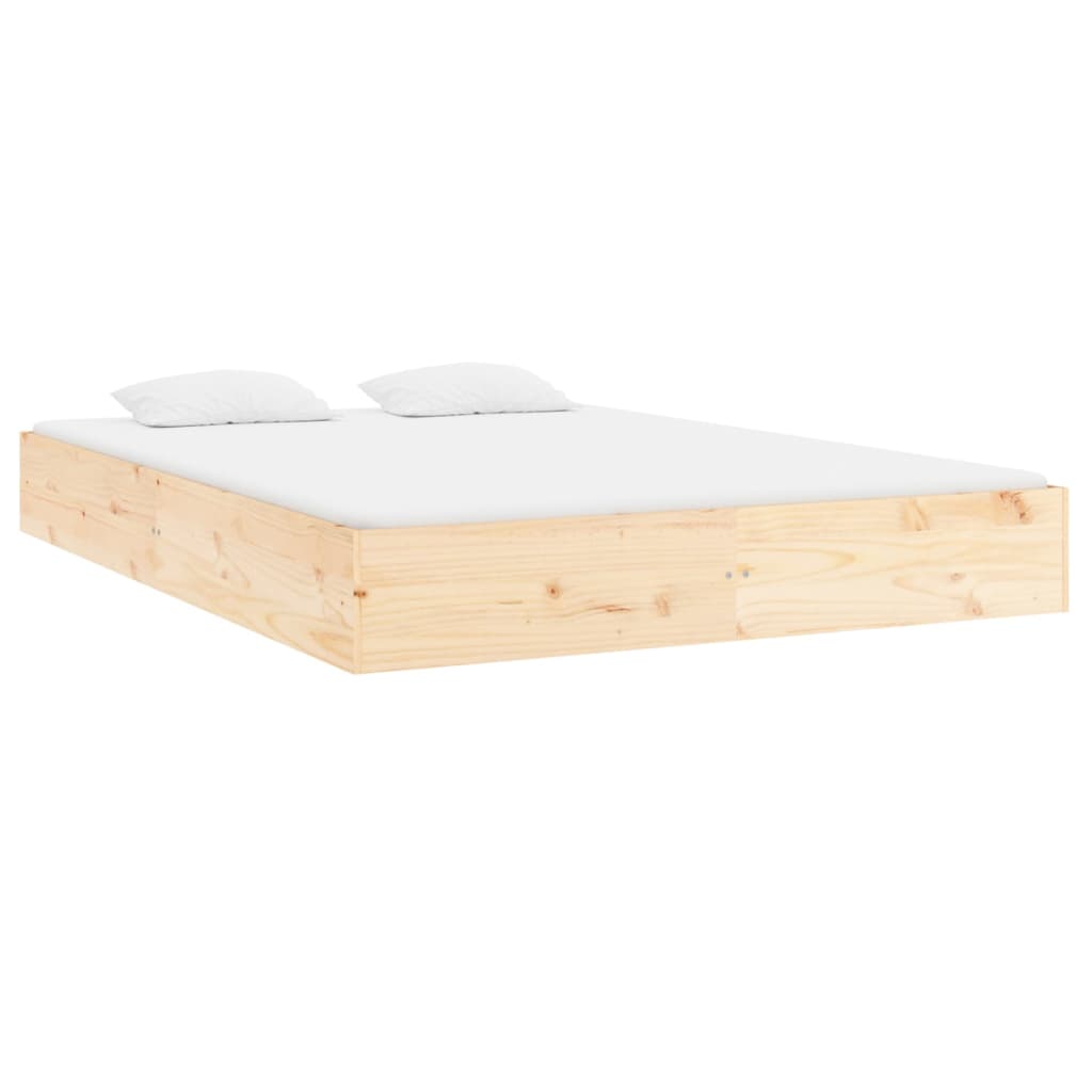 Рамка за легло, дърво масив, 150x200 cм, 5FT King Size