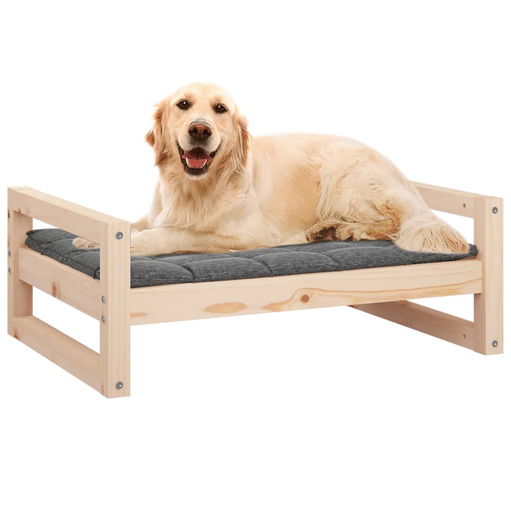 Кучешко легло, 75,5x55,5x28 см, борова дървесина масив