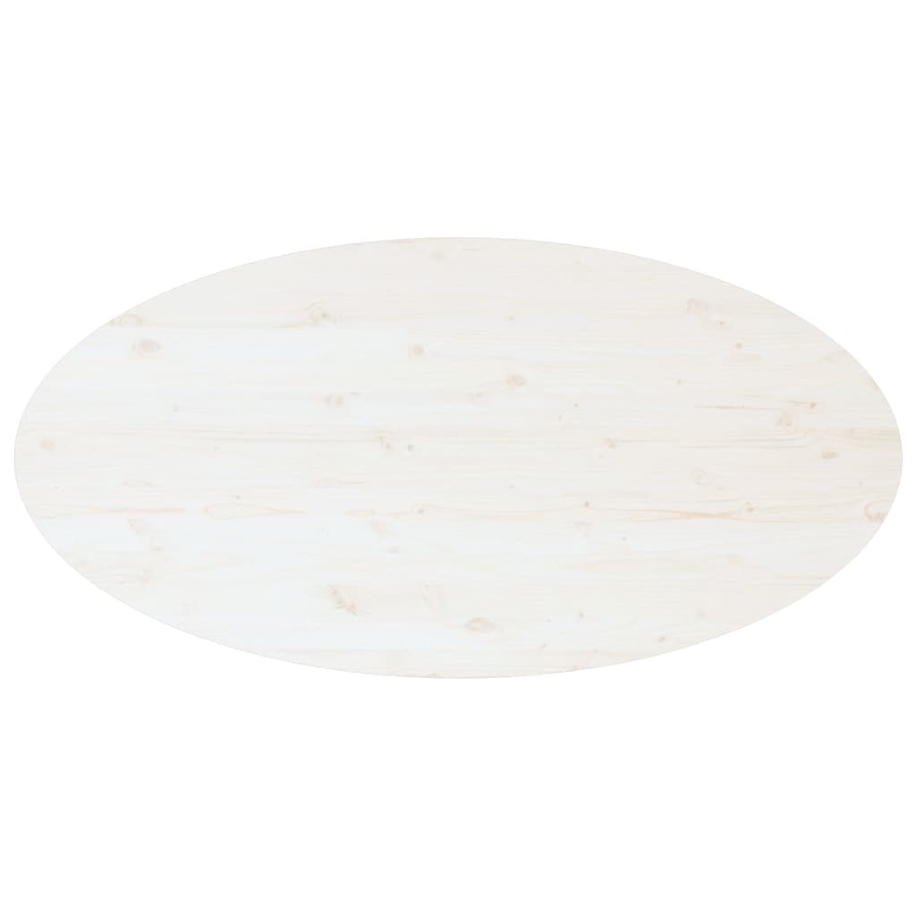 Кафе маса, бяла, 110x55x45 см, борово дърво масив